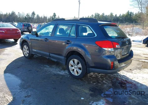 2012 Subaru Outback 2.5I из США, поврежденный, VIN 4S4BRBAC7C3211357